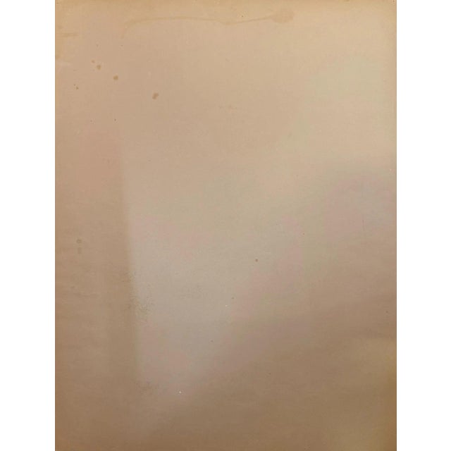 Heinrich Pforr, Silent Devotion Portrait of Anne Pforr Shoemaker Profile, 1920s, Charcoal on Paper For Sale - Image 6 of 11