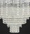 Gaetano Sciolari Sciolari Tiered Crystal and Chrome Chandelier For Sale - Image 4 of 10