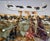 At nearly four and a half feet tall, this is among the most physically commanding canvases in the group, and the scale...