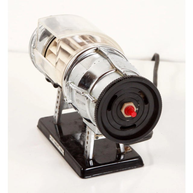 Swank Inc. Vintage Mid Century Modern Model Jet Engine Desk Fan For Sale - Image 4 of 9