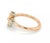 Tiffany & Co. Schlumberger Lynn Platinum 18k Rose Gold Diamond Ring, Size 5.5 For Sale In Miami - Image 6 of 6