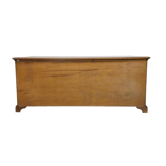 Heritage Furniture Solid Cherry Italian Neoclassical Style 76" Buffet Sideboard 14-352-30 For Sale - Image 11 of 13