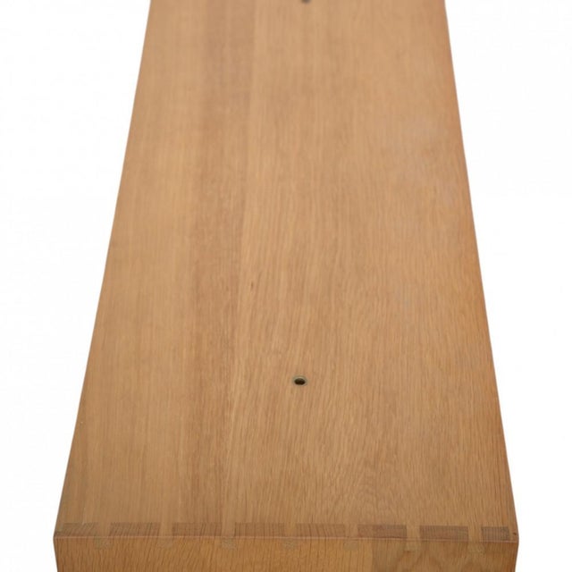 Vintage Bookcase in Oak by Mogens Koch, 1980s For Sale - Image 6 of 11