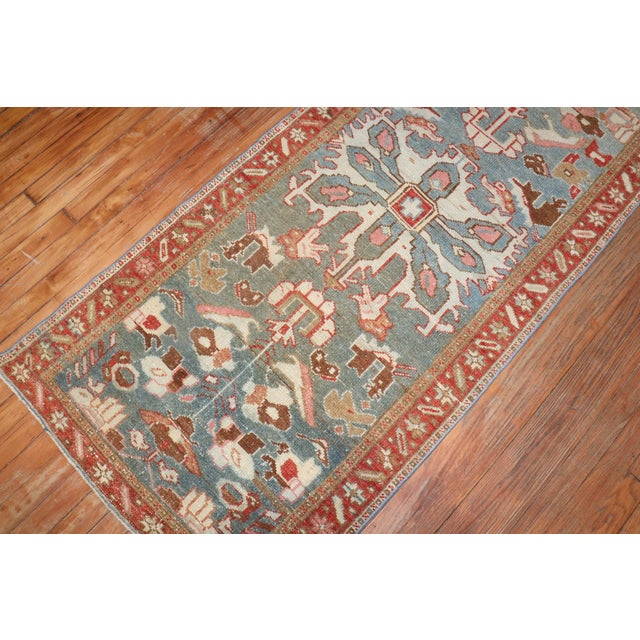 Textile Vintage Persian Long Runner - 2'9" x 17' For Sale - Image 7 of 18