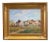 Harry Urban, Geneva Countryside, Oil on Wood, 1950s For Sale