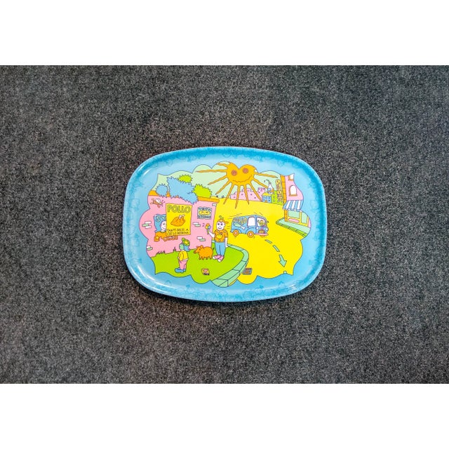 Italian Melamine Tray by Sergio Cascavilla for Alessi, 1997 For Sale - Image 6 of 6