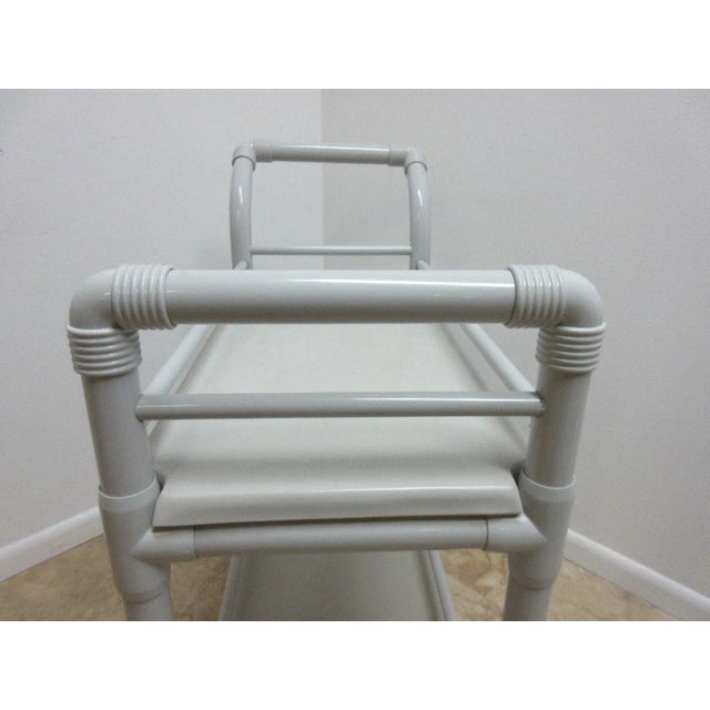 Vintage Mid-Century Outdoor Bar Cart For Sale - Image 9 of 11