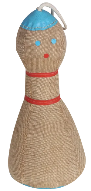 Jute and Leather Toy by Renate Müller for H. Josef Leven Kg, Germany, 1960s