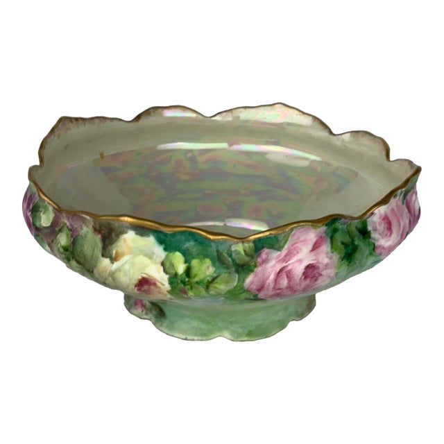 Antique Iridescent Bowl For Sale
