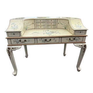 1980s Chinoiserie Carlton House Desk For Sale
