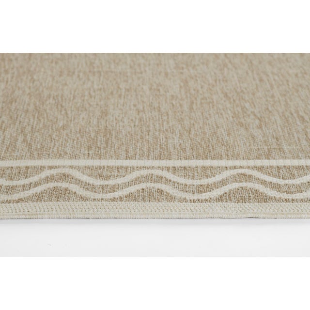 Erin Gates by Momeni Saybrook Ripple Grey Indoor/Outdoor Area Rug 6'6" X 9' For Sale - Image 10 of 12