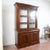 Mahogany Veneered 2-Body Display Cabinet For Sale - Image 3 of 9
