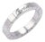 Cartier Lanieres 18k White Gold Band Ring Size 5 For Sale