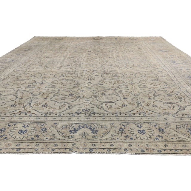 Traditional Antique Persian Malayer Rug - 09'07 X 13'00 For Sale - Image 3 of 9