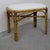 White Pair of 1970s Italian Rattan and Bamboo Stools With White Boucle Upholstery For Sale - Image 8 of 9