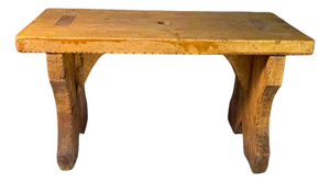 Rustic Wooden Entrance Stool