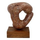 Circa 1950 South East Asian Stone Figural Sculpture For Sale