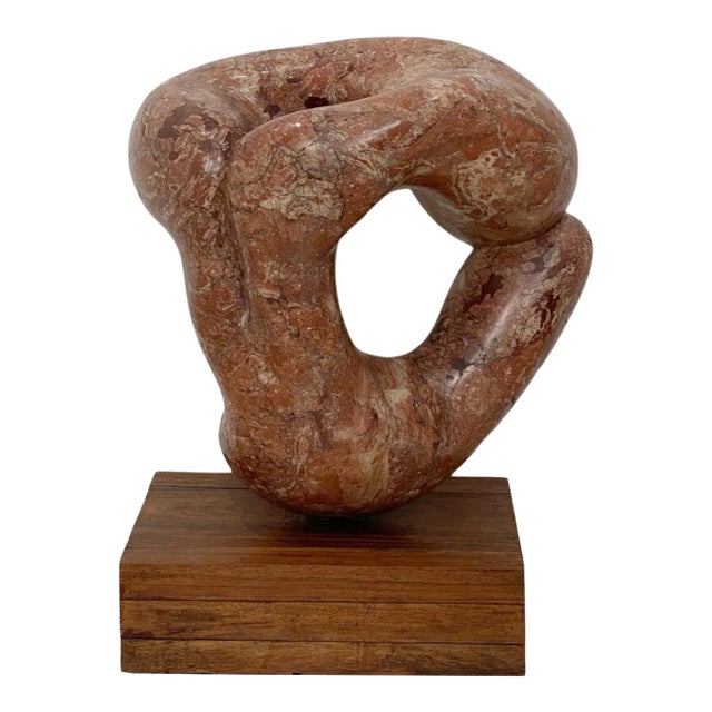 Circa 1950 South East Asian Stone Figural Sculpture For Sale