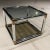 Postmodern Tubular Chrome & Tiered Glass End Table Manner of John Mascheroni for Mastercraft For Sale In Denver - Image 6 of 13
