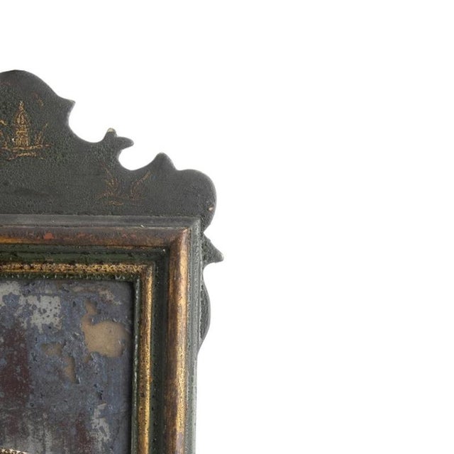 19th Century Wall Mirror in Gilded Wood For Sale - Image 4 of 6