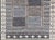 Modern Scandinavian/Swedish Design Rug in Blue, Charcoal, Gray and Cream. Keivan Woven Arts / rug RJK-26358-SHB-004-NU,...