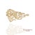 Contemporary 18k (750) Yellow Gold Natural Diamond Convertible Pendant and Brooch For Sale - Image 3 of 9
