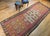 Early 20th Century Vintage Anatolian Turkish Kilim Gallery Rug, Flat-Woven Geometric Pattern, Pink & Yellow, 5x13 For Sale - Image 5 of 14