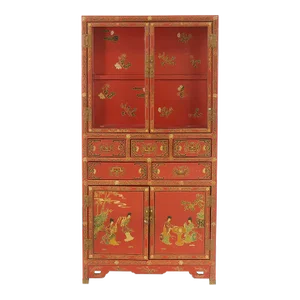 20th Century Chinoiserie Decorated Cabinet