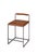 Bradbury Counter Stool, Saddle Leather For Sale