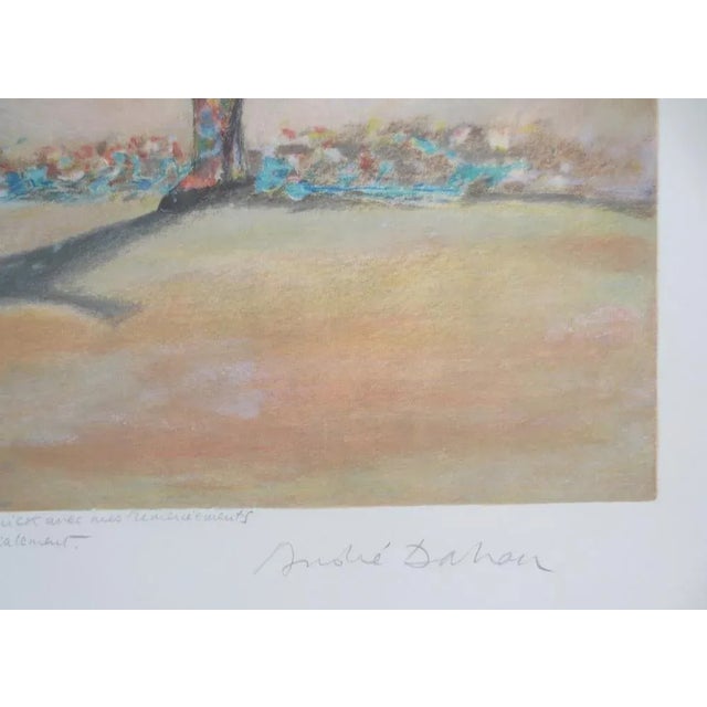 André DAHAN (1945-) The juggling clown, 1997 Lithograph signed and dedicated in pencil paper 76 x 54.5 cm image 59 x 42 cm...