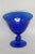 This gorgeous compote bowl / candy dish is made of glass. This lovely footed bowl has a stunning cobalt blue color to the...