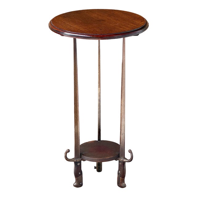French Trench Art Bayonet Gueridon Table for Cocktails or Wine For Sale