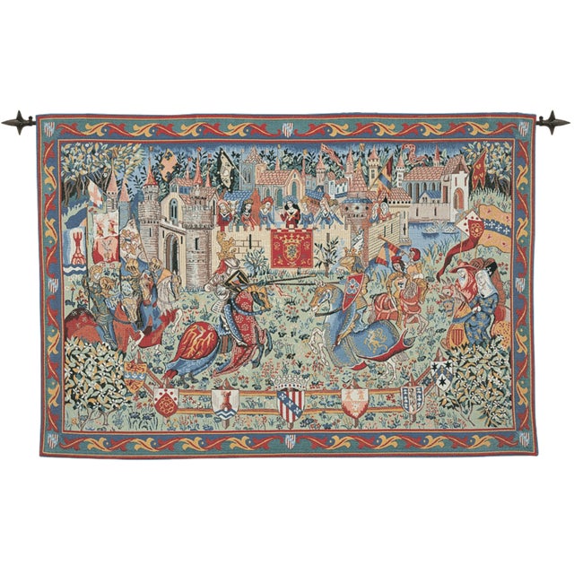 In the Middle Ages, mock battles called tournaments or jousts became fashionable. They started as a means of training...