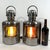 Traditional Polished Steel Port and Starboard Ship Lanterns For Sale - Image 3 of 8