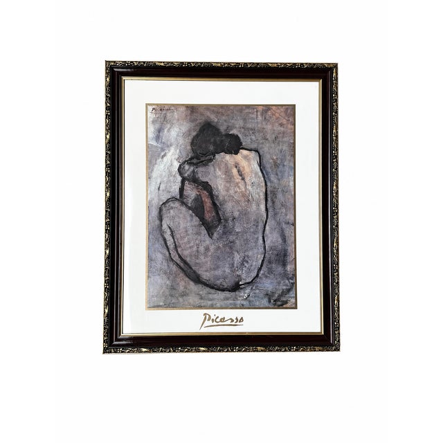 Framed Reproduction of Pablo Picasso’s “Blue Nude” For Sale In Las Vegas - Image 6 of 9