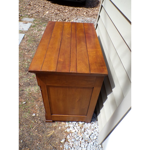 Vintage Neoclassical Style Henredon Chest of Drawers Dresser Server Night Stand For Sale - Image 10 of 13