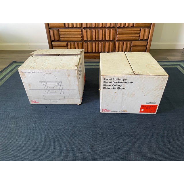 White Louis Poulsen Saturn Maxi Planet Flush Mount Light For Sale - Image 8 of 8