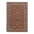 Rug & Kilim’s 17th Century Mogul Style Rug in Red With Beige Floral Patterns For Sale