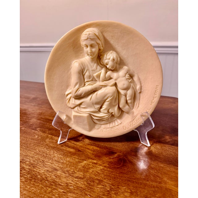 This is a 1978 Collector’s Plate produced in Tuscany, Italy by Studio Dante Di Volteradici and signed by the artist, A....