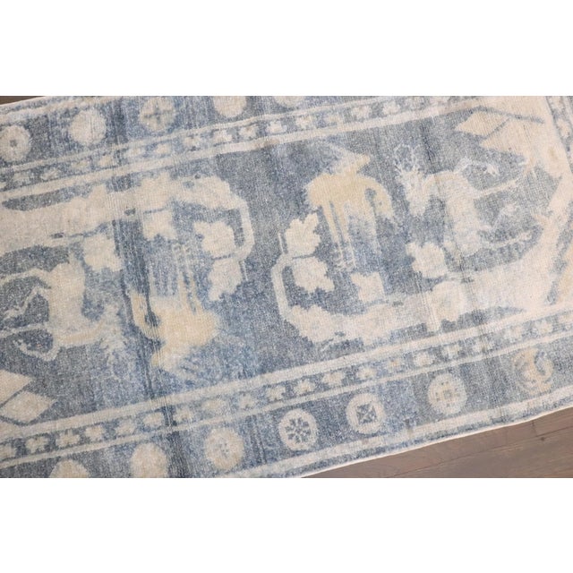 Early 20th Century Soft Blue Chinese Pictorial Rug rug no.j4767 For Sale - Image 4 of 7