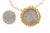 15th Century & Earlier Antique Ancient Greek Coin in 22k Gold Pendant For Sale - Image 5 of 8