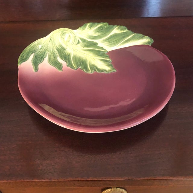 Fitz and Floyd Le Marché Eggplant Appetizer Dish For Sale In Baltimore - Image 6 of 11