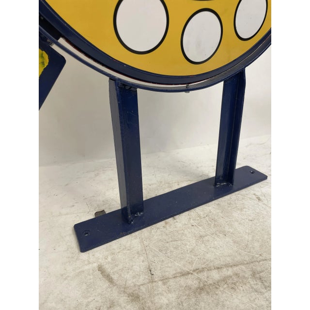 Double-Sided Teleselection Sign in Metal For Sale - Image 4 of 13