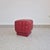 Red Mid-Century Cubist Ottoman, 1960s For Sale - Image 8 of 8