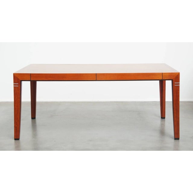 Offered this beautiful Art Deco dining table by Schuitema from the Decoforma series. This beautiful Art Deco design dining...