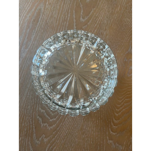 Vintage Villeneuve Pattern by Cristal D’Arques Ice Bucket With Tab Handles Made in France For Sale In Dallas - Image 6 of 9