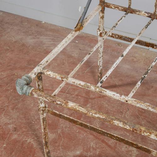 Outdoor Iron Metal Chair For Sale - Image 6 of 9