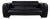 Sumo Leather Two-Seater Black Sofa by Brühl For Sale