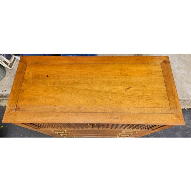 Up for sale is a stunning, authentic mid-century modern five-drawer high chest by the renowned Baker Furniture. Known for...