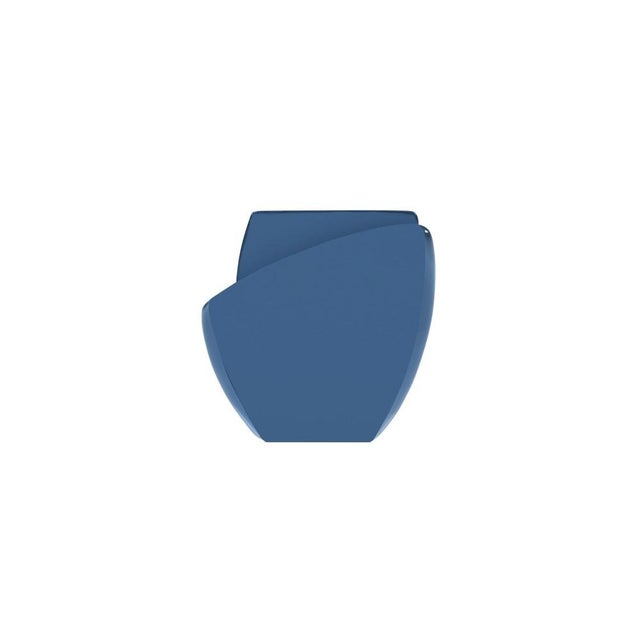 Agostina Line 1 Lunar Blue/Platinum Side Table from Eje-Design For Sale - Image 6 of 11